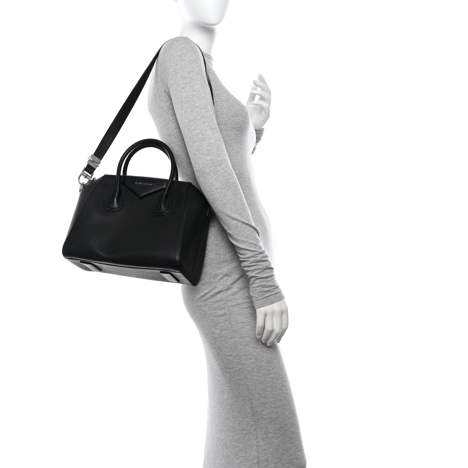 Givenchy Sugar Goatskin Small Antigona Black 2 of 13