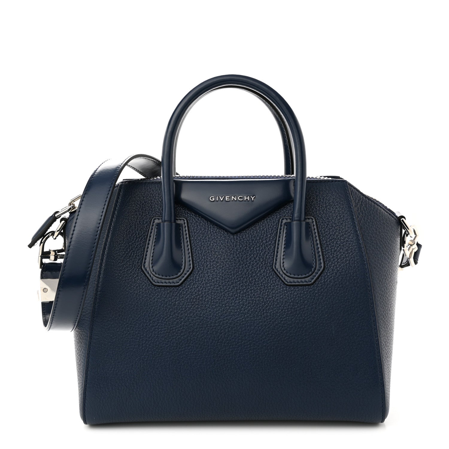 Givenchy Sugar Goatskin Small Antigona Night Blue 1 of 10