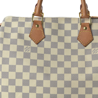 Louis Vuitton Damier Azur Speedy 30 10 of 10