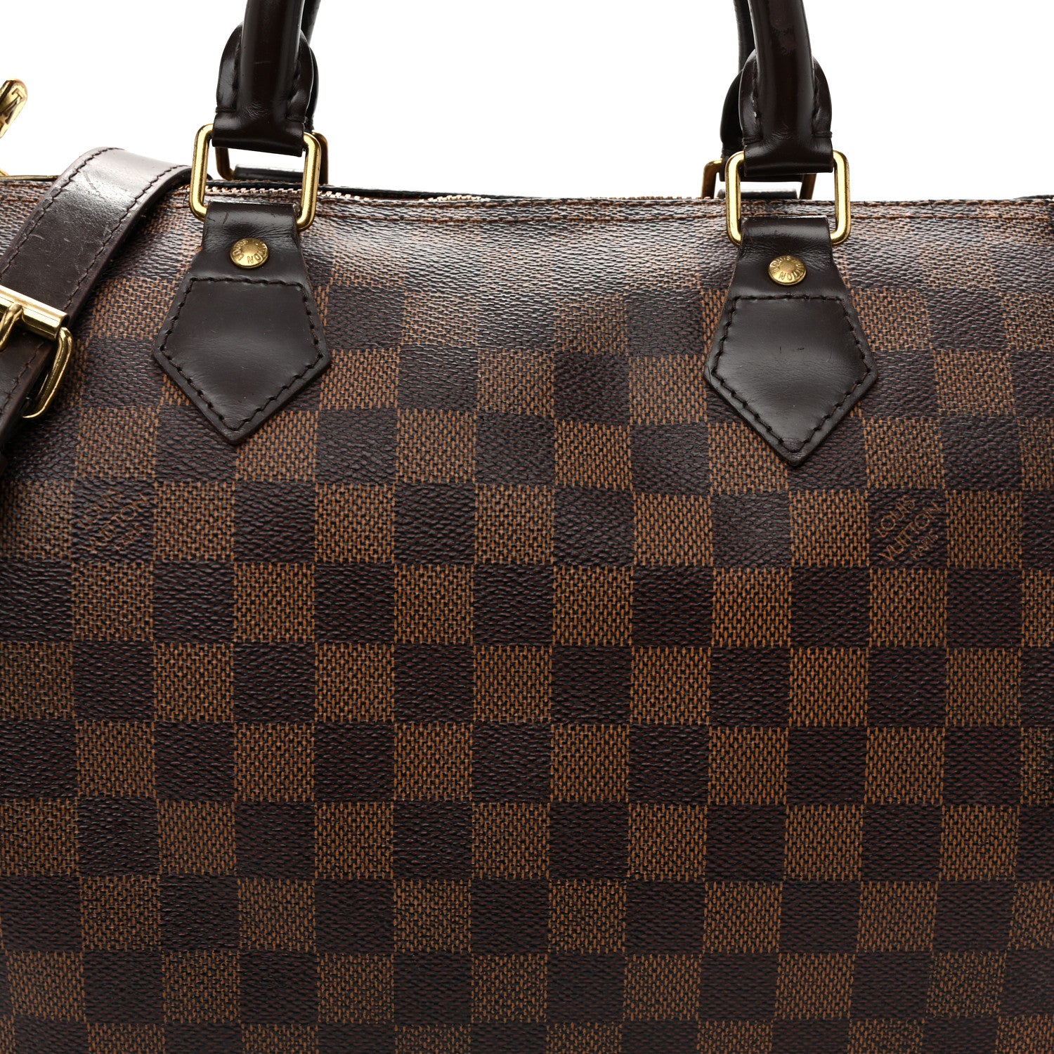 Louis Vuitton Damier Ebene Speedy Bandouliere 30 7 of 12