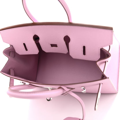 Hermes Epsom Birkin Sellier 25 Mauve Sylvestre 5 of 11