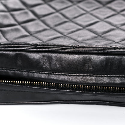 Chanel Lambskin Quilted CC Tassel Camera Case Black 20 of 20