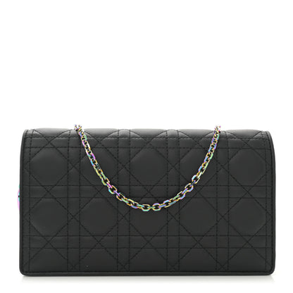 Christian Dior Lambskin Cannage Lady Dior Pouch Black 1 of 11