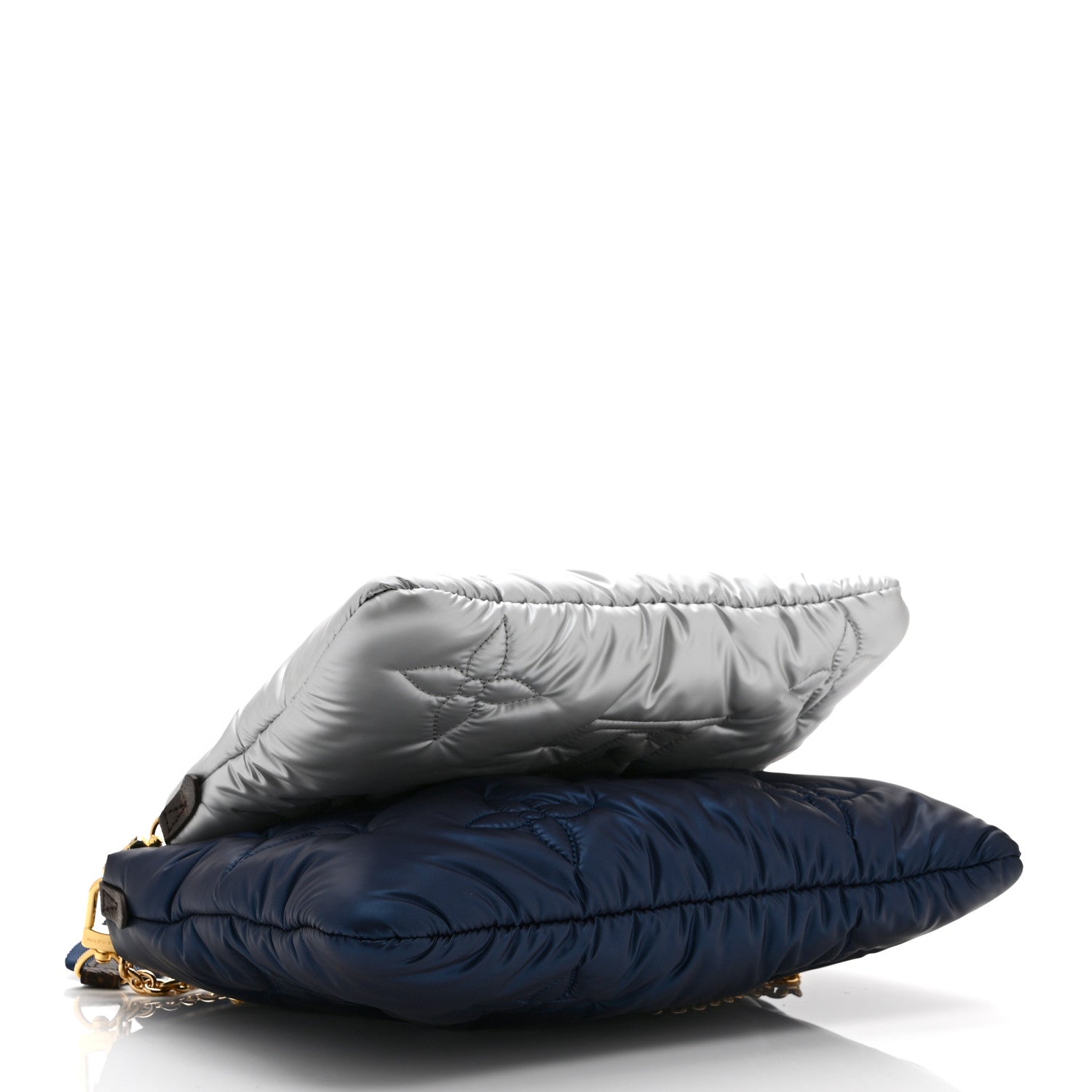 Louis Vuitton Econyl Monogram Pillow Maxi Multi Pochette Accessories Navy Silver 4 of 11