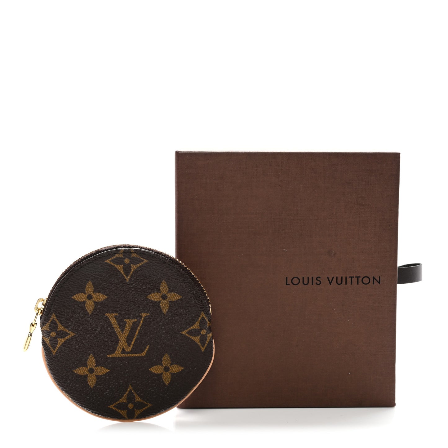 Monogram Round Coin Purse