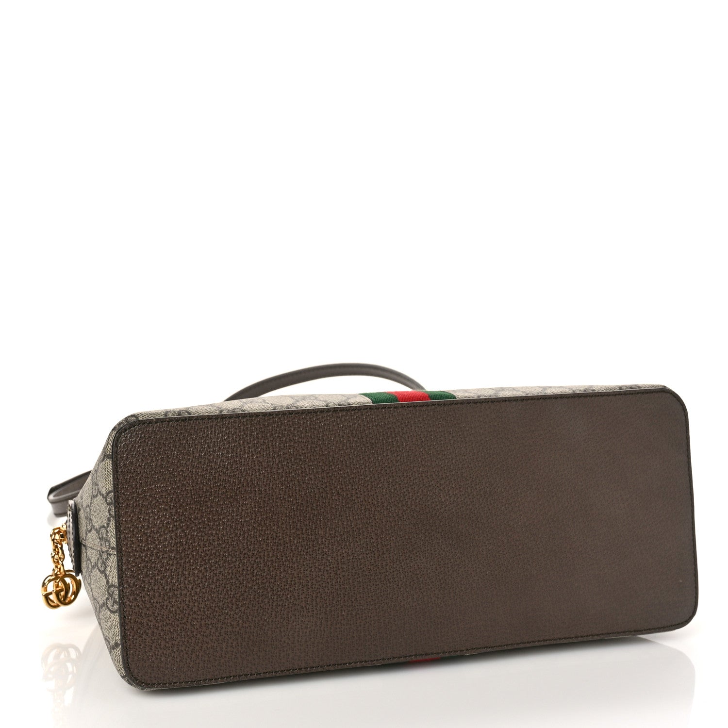 Gucci GG Supreme Monogram Web Medium Ophidia Top Handle Dome Bag Brown 4 of 9