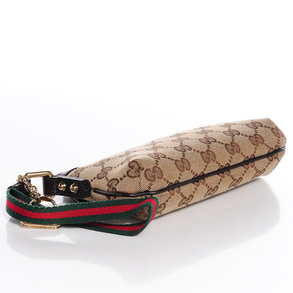Gucci Monogram Jolicoeur Wristlet Brown 4 of 8