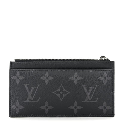 Louis Vuitton Taigarama Coin Card Holder Black 1 of 7