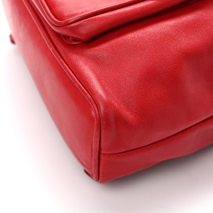 Gucci Calfskin Bamboo Mini Backpack Red 11 of 11