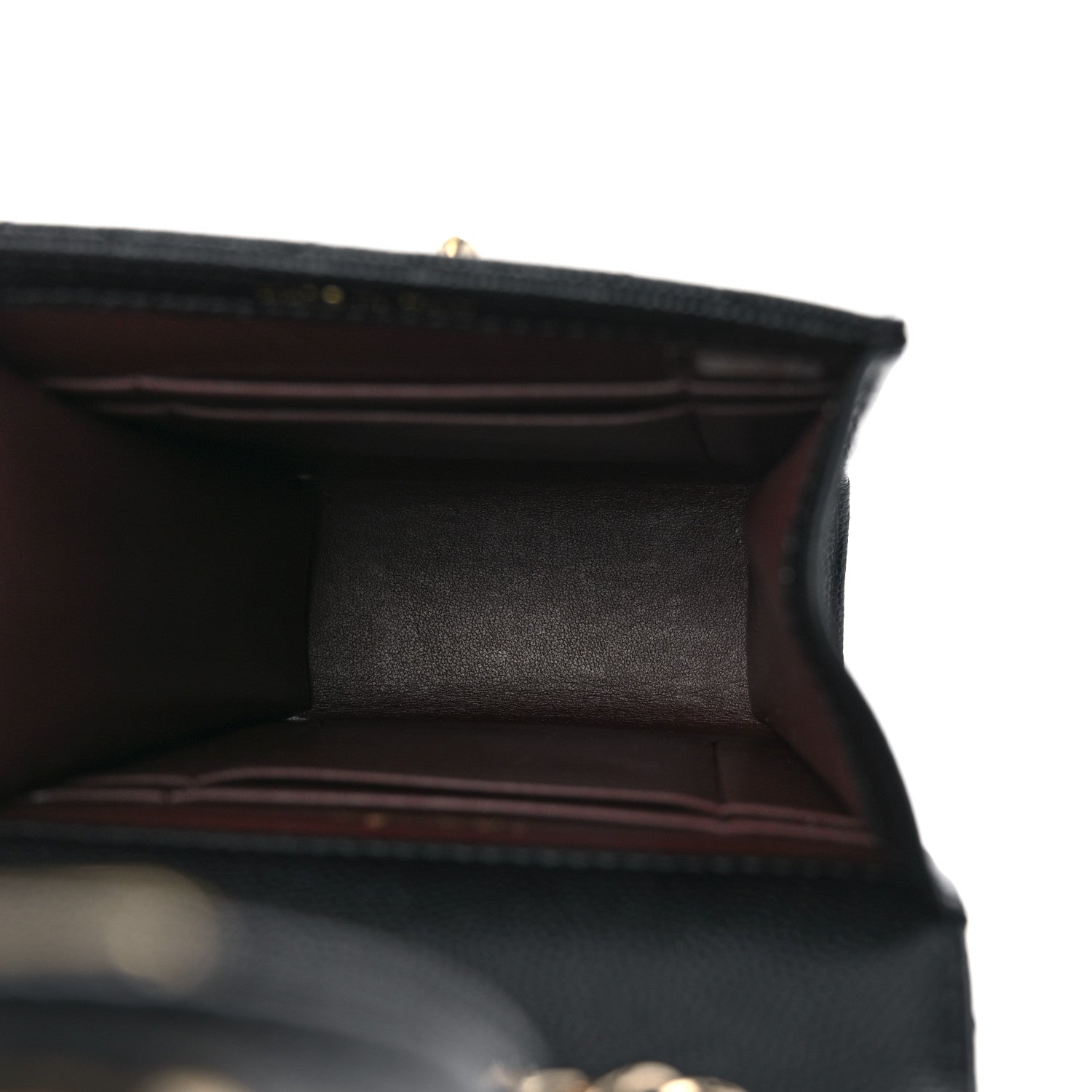 Chanel Caviar Quilted Classic Phone Holder Black 5 of 11