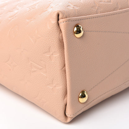 Louis Vuitton Empreinte V Tote MM Beige Rose Creme 9 of 10