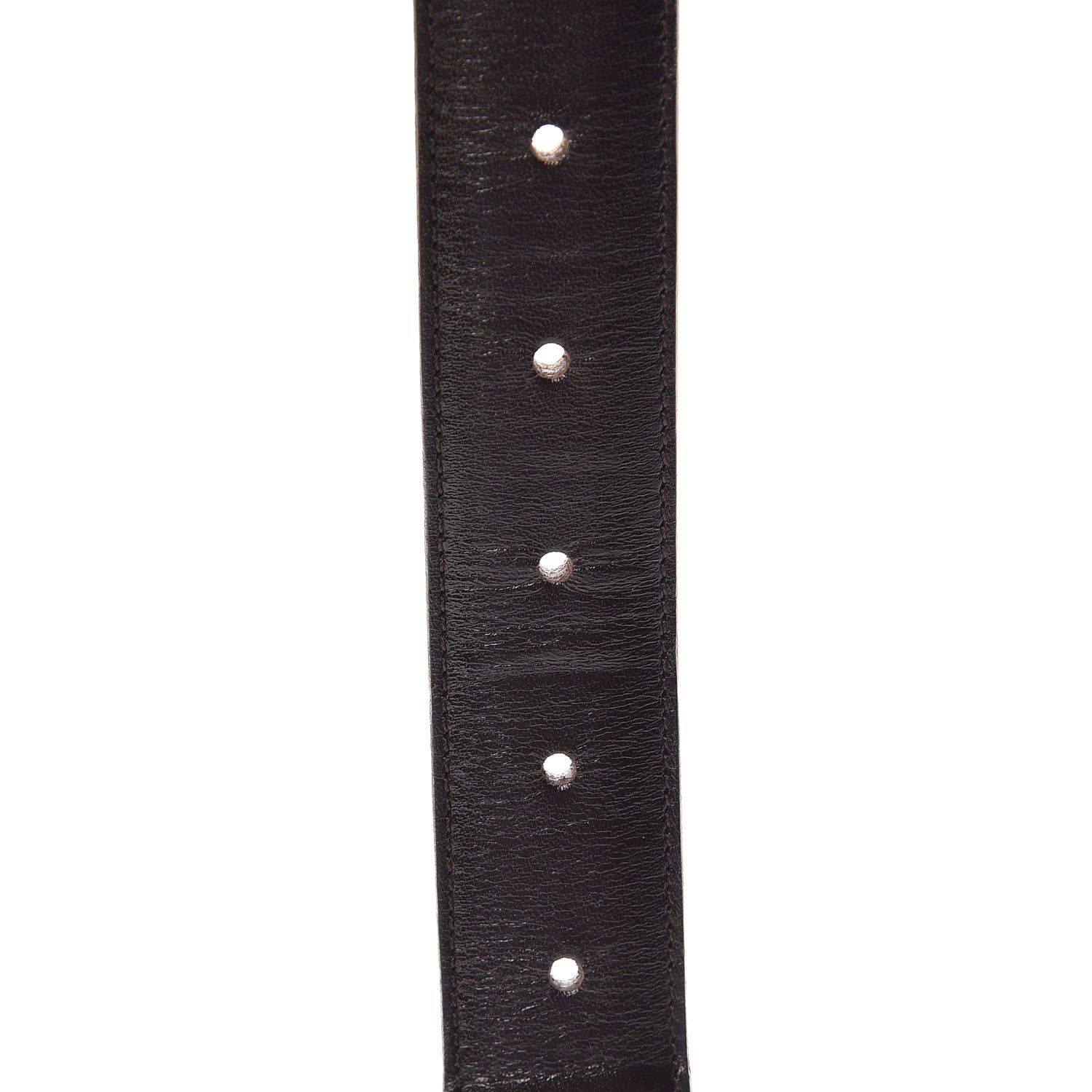 Fendi Calfskin FF Belt 100 40 Tobacco 4 of 8