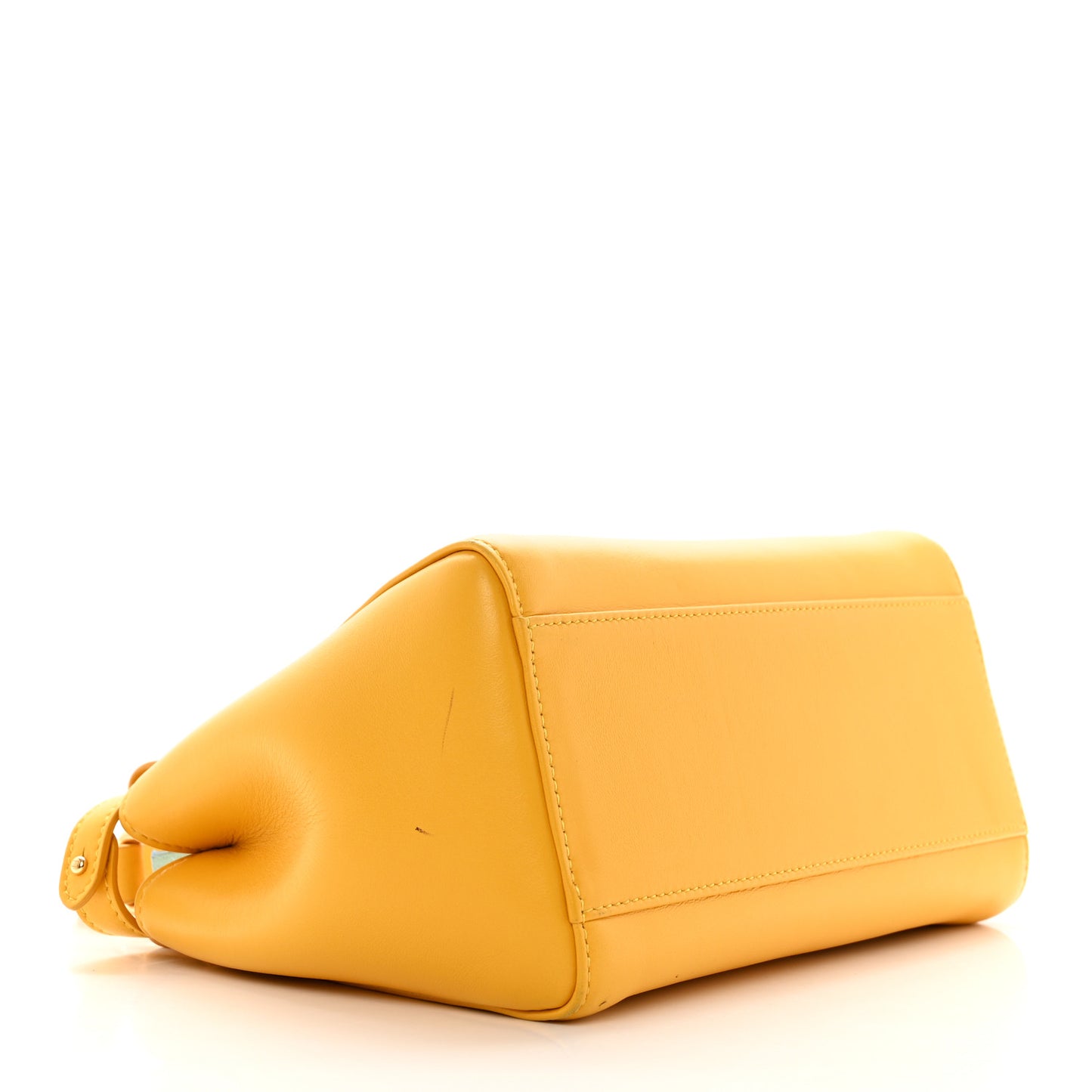 Nappa Stacked Bar Mini Peekaboo Iconic Satchel Mimosa