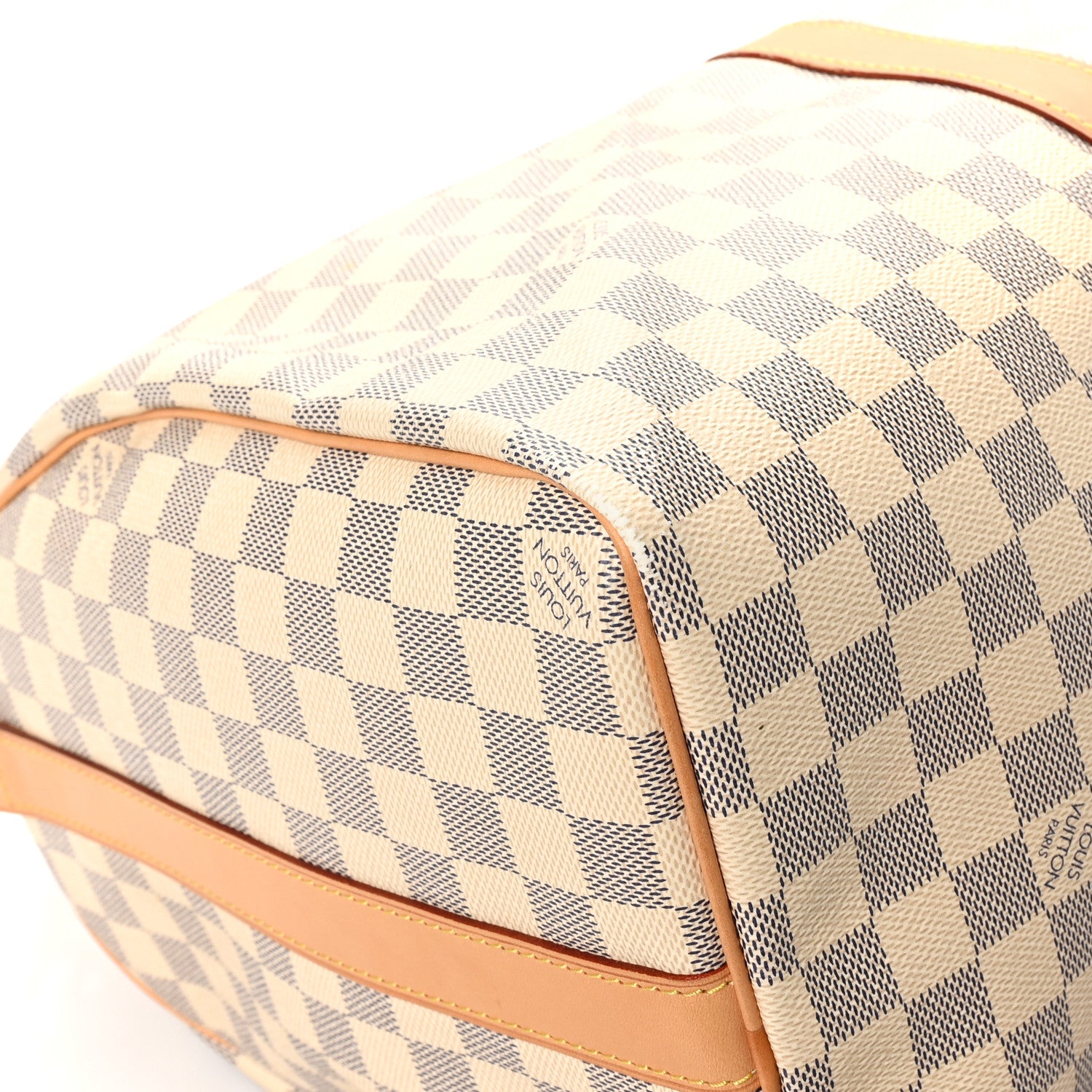 Louis Vuitton Damier Azur Keepall Bandouliere 45 9 of 10