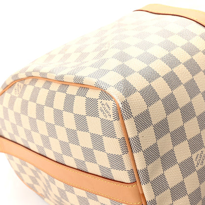 Louis Vuitton Damier Azur Keepall Bandouliere 45 9 of 10