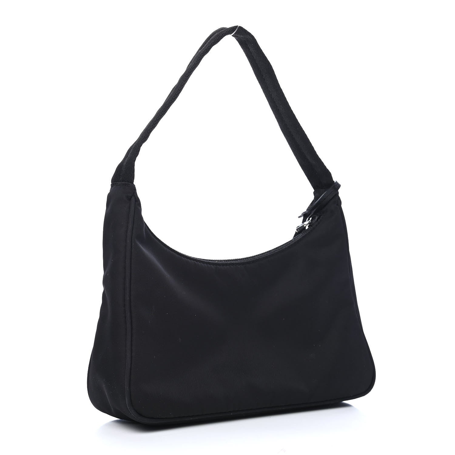 Prada Tessuto Nylon Mini Re-Edition 2000 Bag Black 3 of 10