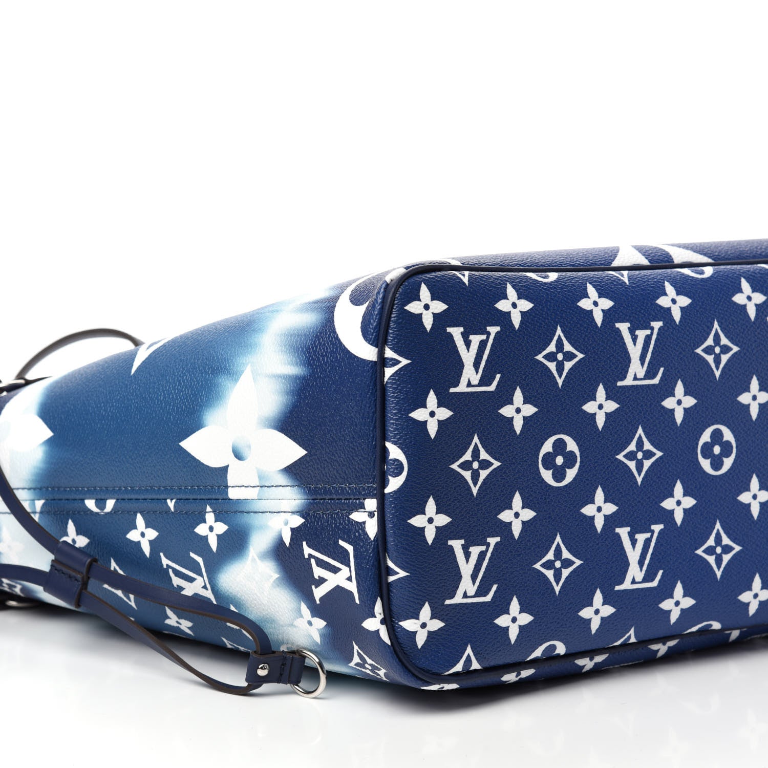 Louis Vuitton Monogram Escale Neverfull MM Blue 6 of 12