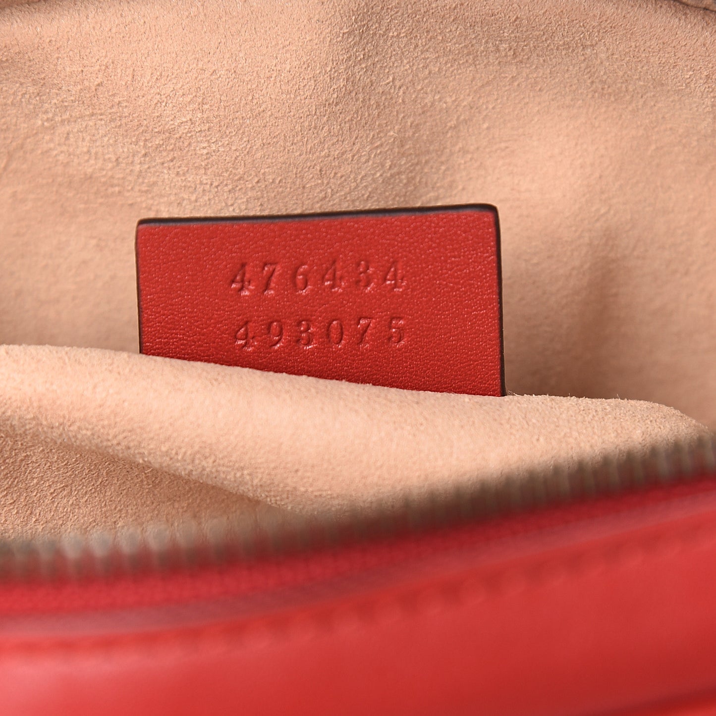Calfskin Matelasse GG Marmont Belt Bag 95 38 Hibiscus Red