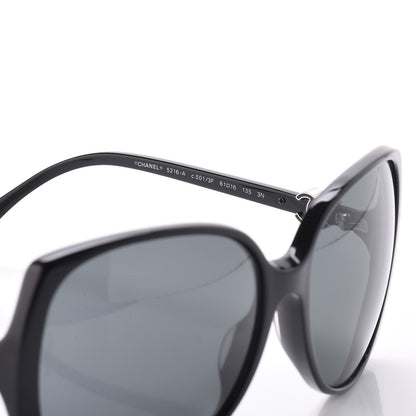 Chanel CC Sunglasses 5216-A Black 6 of 7
