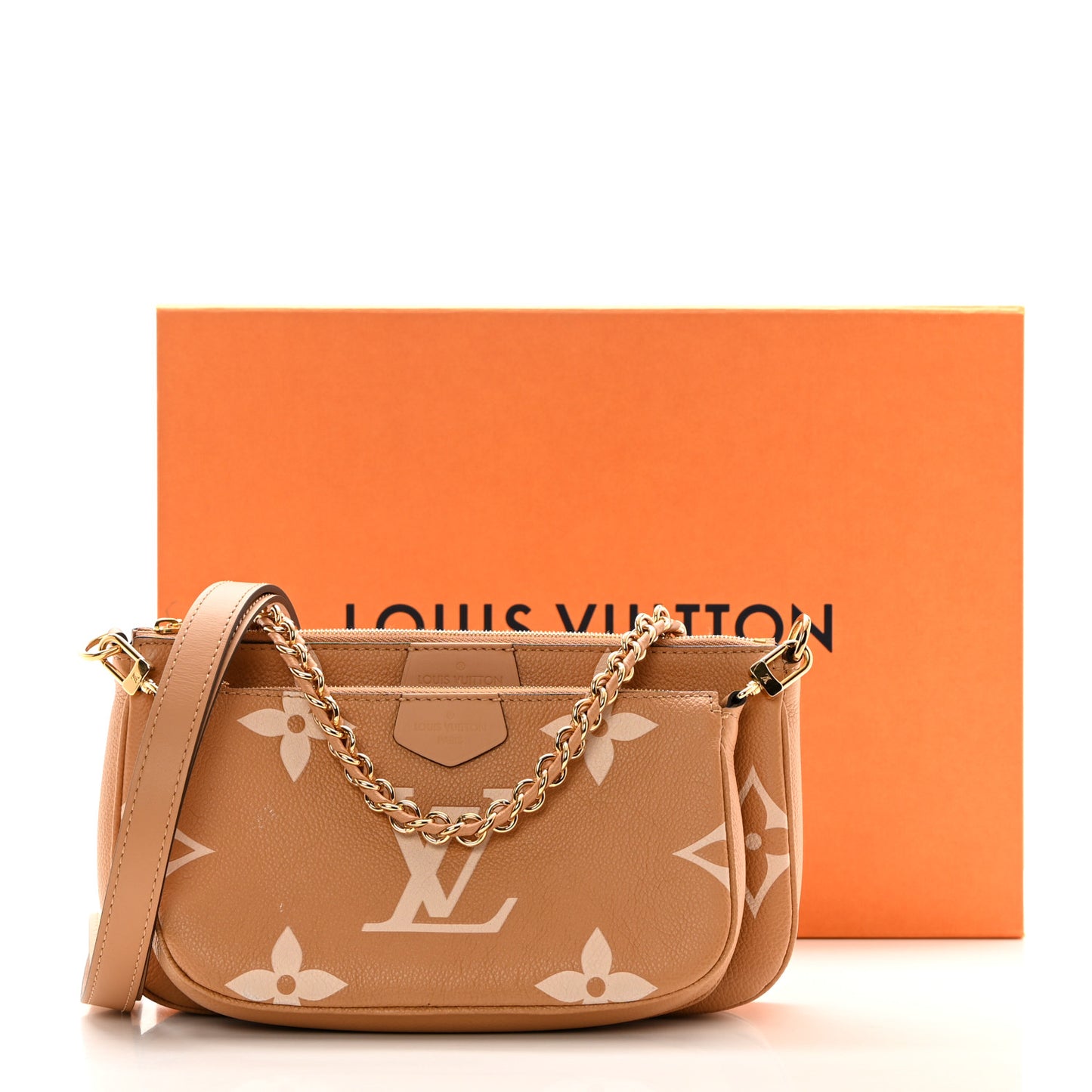 Empreinte Monogram Giant Multi Pochette Accessories Arizona Creme
