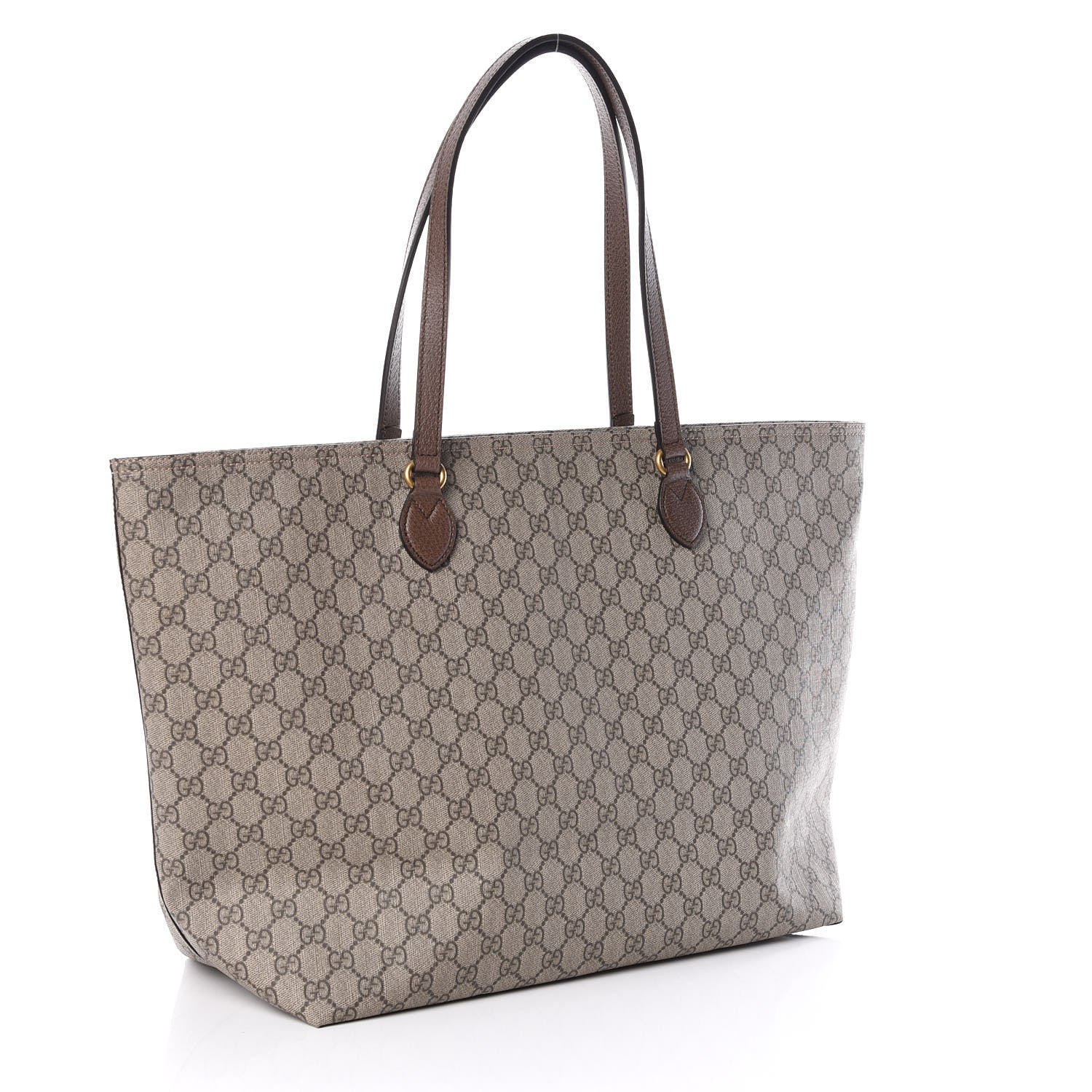 Gucci GG Supreme Monogram Medium Ophidia Shopping Tote Ebony 3 of 8