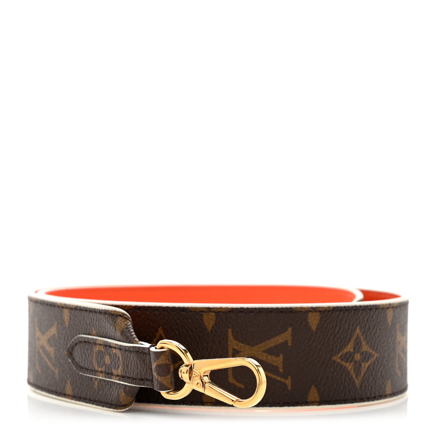 Louis Vuitton Monogram Bandouliere Shoulder Strap Orange 1 of 3