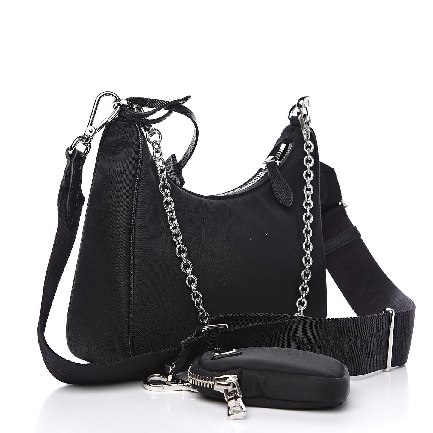 Nylon Re-Edition 2005 Shoulder Bag Black