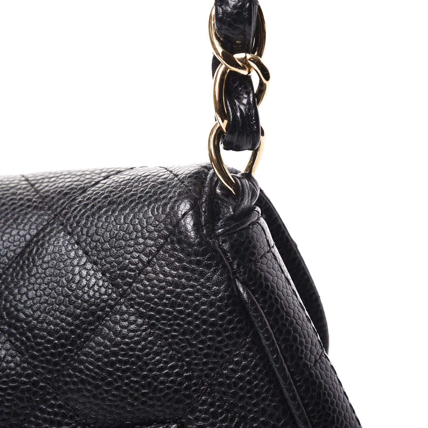 Chanel Caviar Quilted Small Flap Shoulder Bag Black 10 of 13