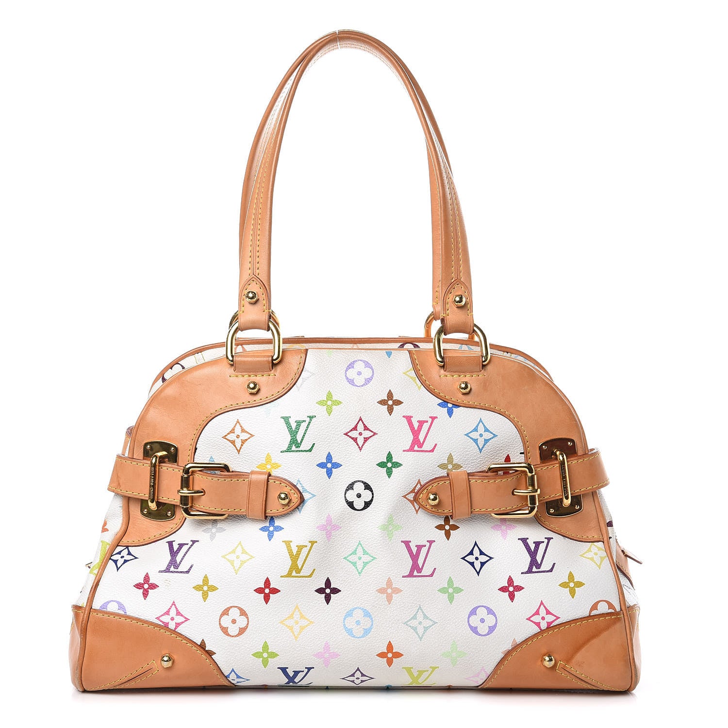 Louis Vuitton Monogram Multicolor Claudia White 1 of 16