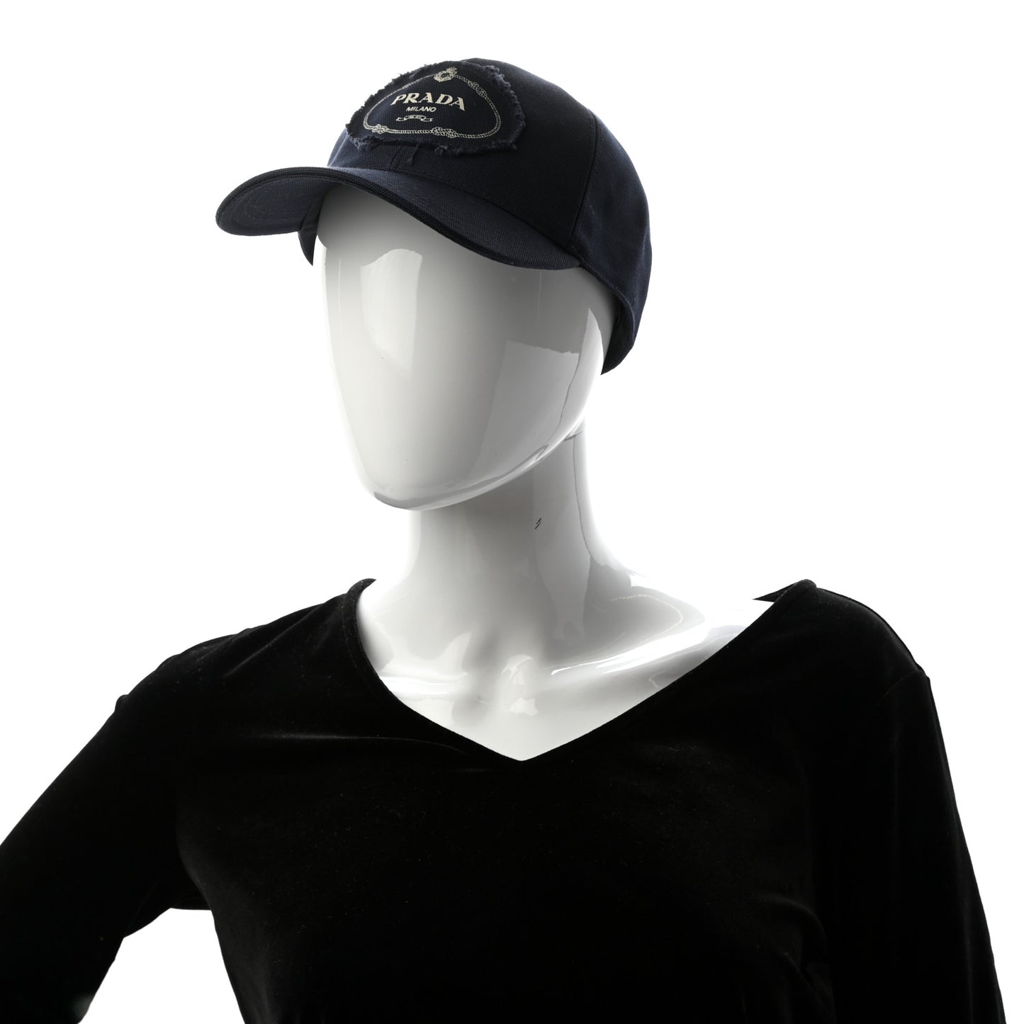 Cotton Baseball Hat M Navy