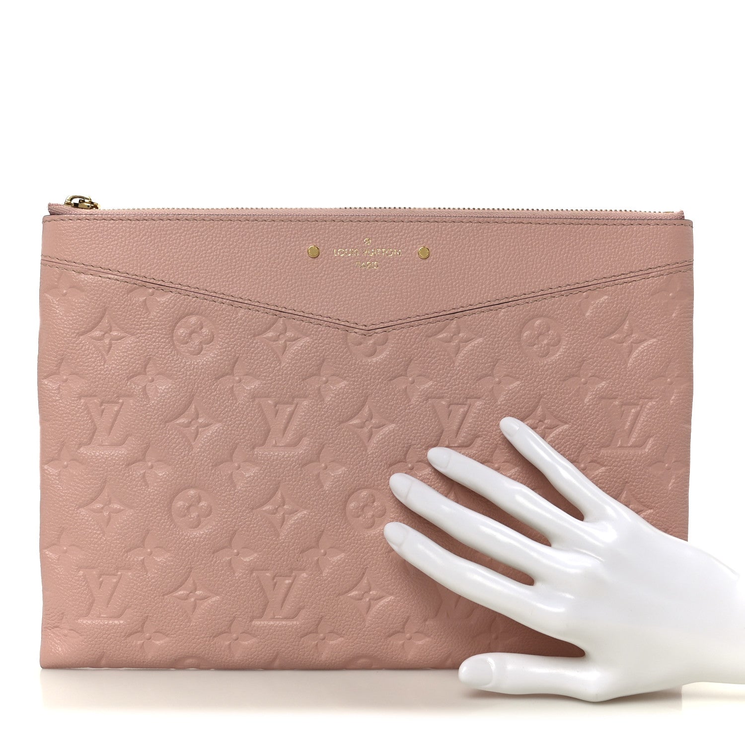 Louis Vuitton Empreinte Daily Pouch Rose Poudre 2 of 8