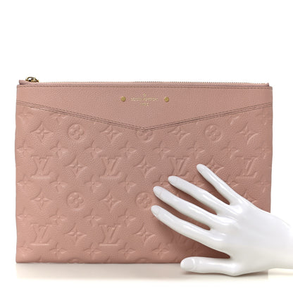 Louis Vuitton Empreinte Daily Pouch Rose Poudre 2 of 8