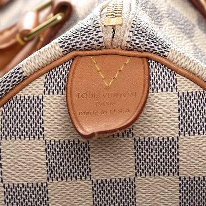 Louis Vuitton Damier Azur Speedy 30 7 of 8