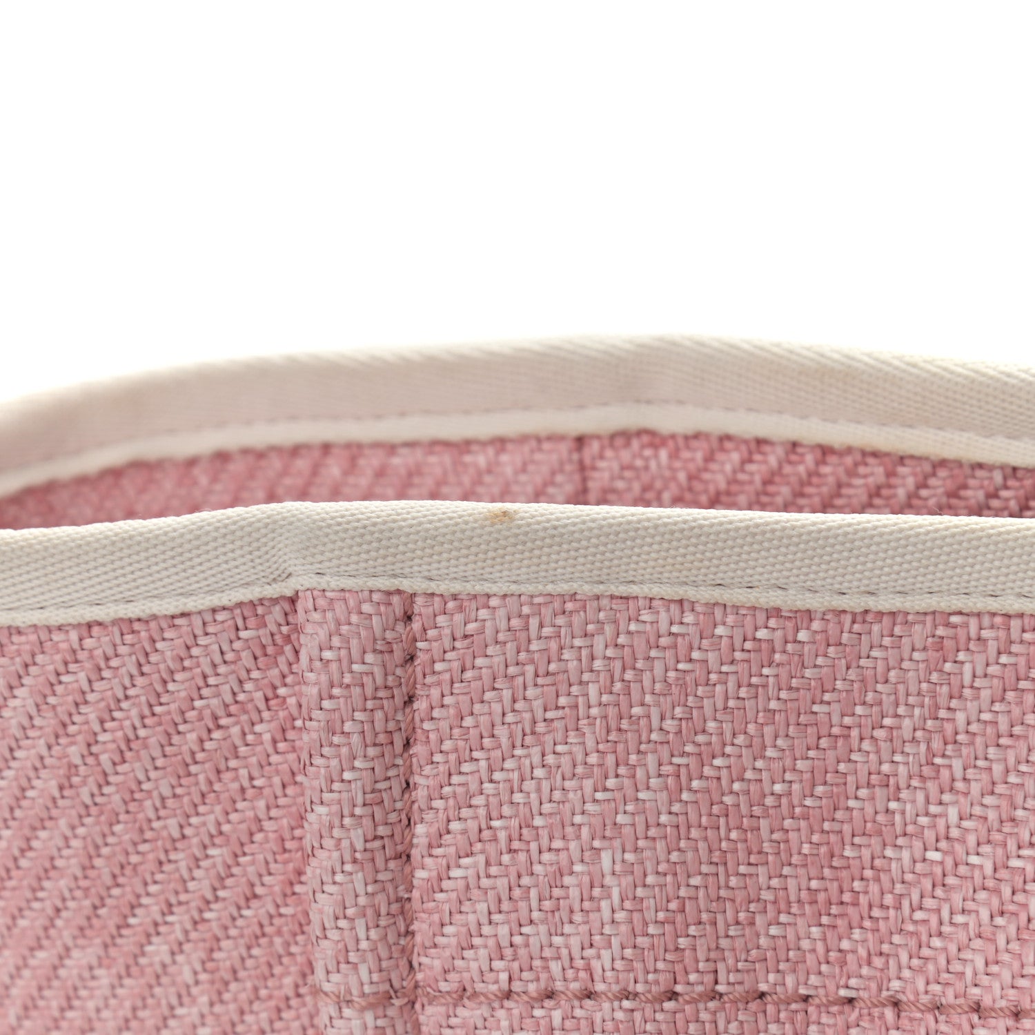 Chanel Canvas Medium Deauville Tote Pink 12 of 17