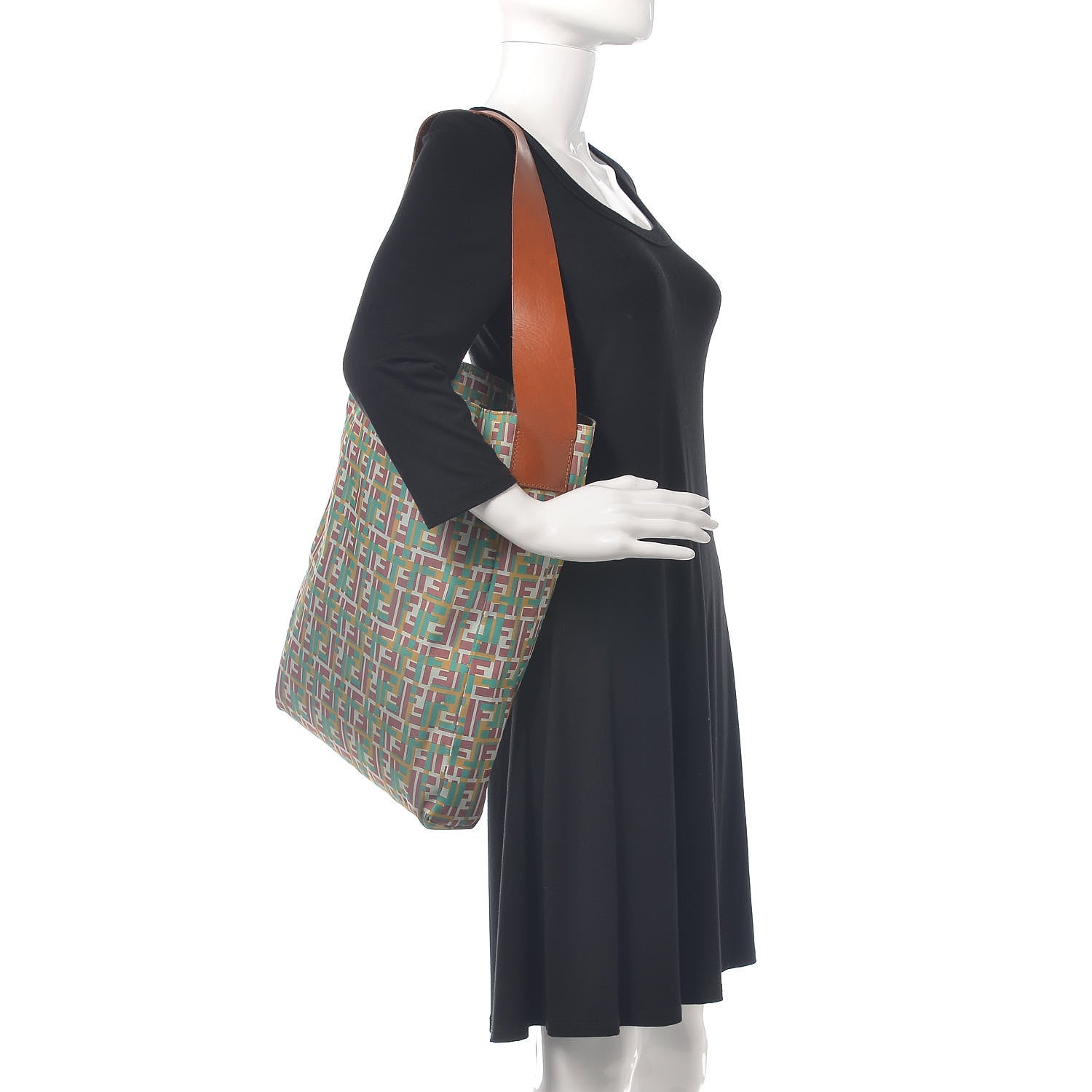 Fendi Zucca Shoulder Bag Multicolor 2 of 12