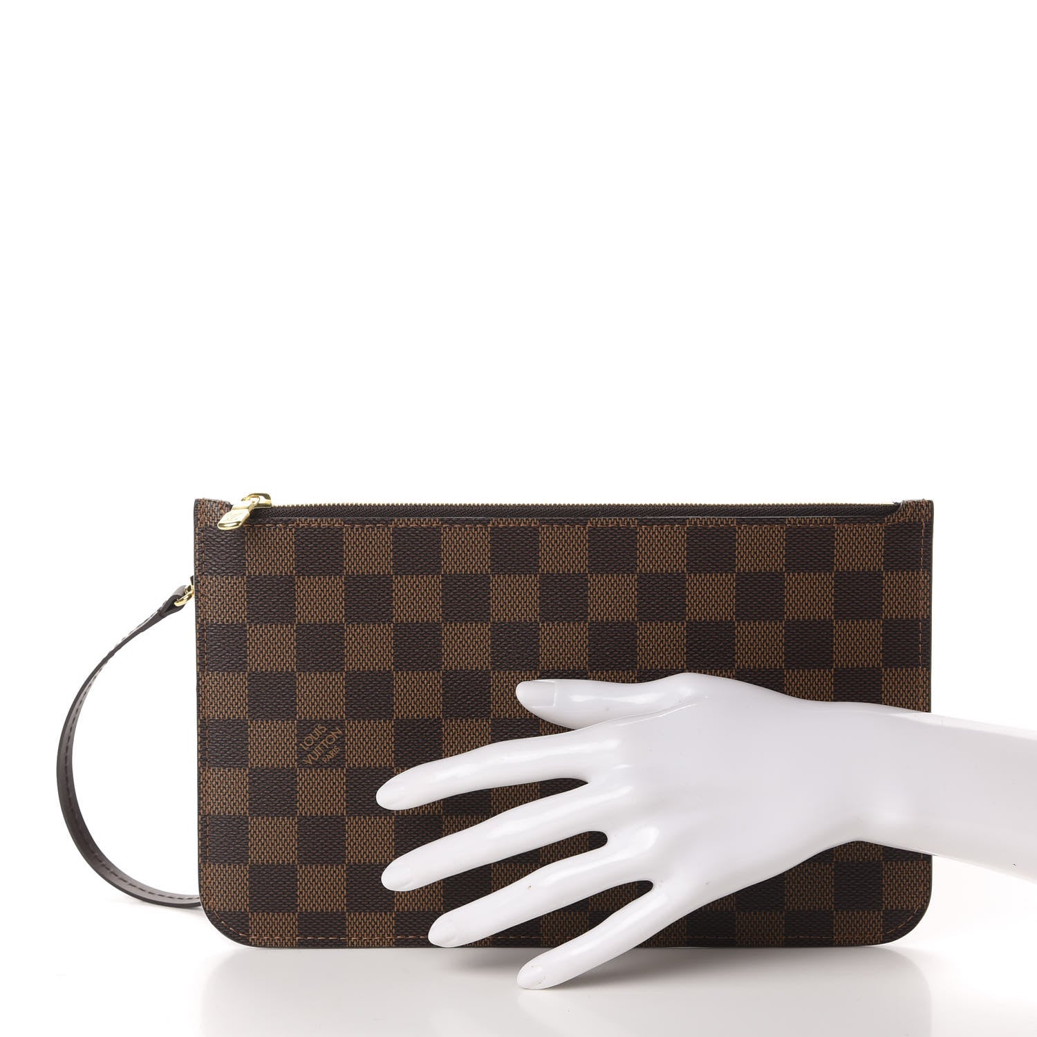 Louis Vuitton Damier Ebene Neverfull MM GM Pochette 2 of 7