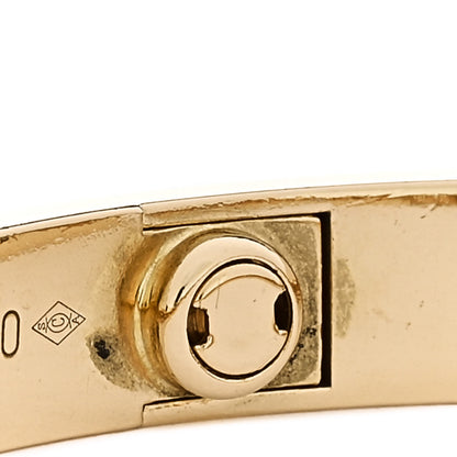 Cartier 18K Yellow Gold 10 Diamond LOVE Bracelet 16 6 of 6