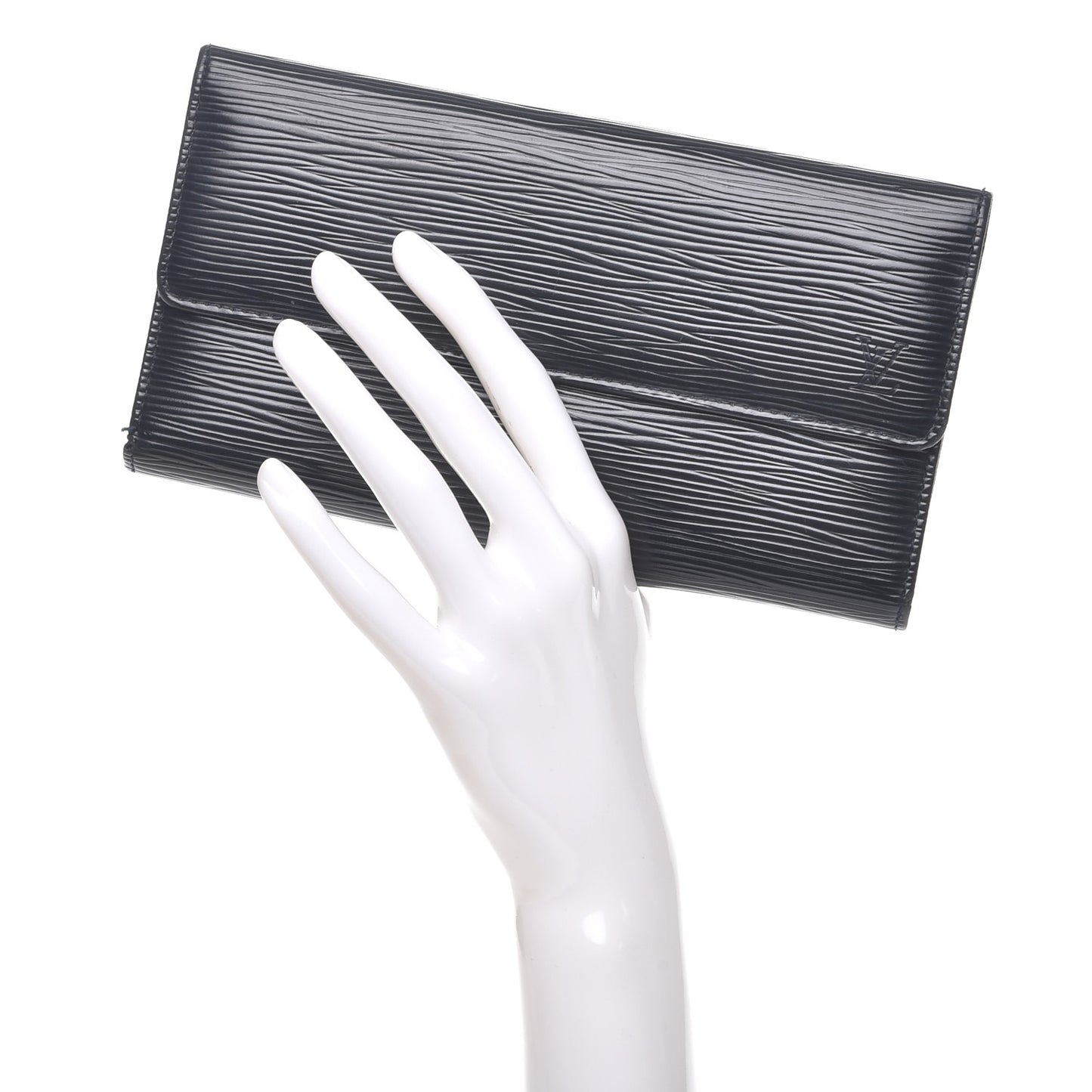 Epi Porte Tresor International Wallet Black