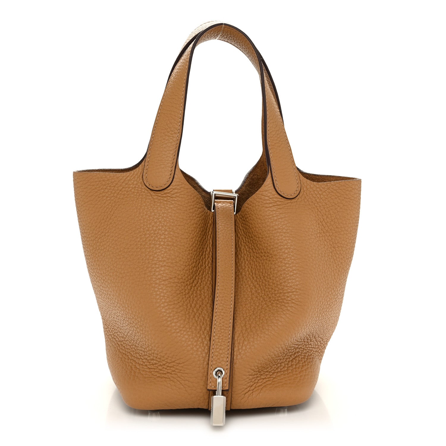 Hermes Taurillon Clemence Picotin Lock 18 PM Biscuit 1 of 11