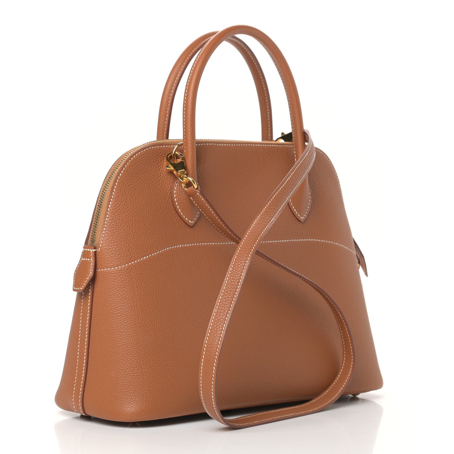 Hermes Togo Bolide 31 Gold 3 of 12