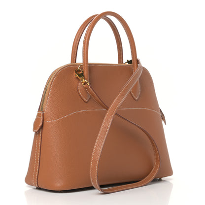 Hermes Togo Bolide 31 Gold 3 of 12