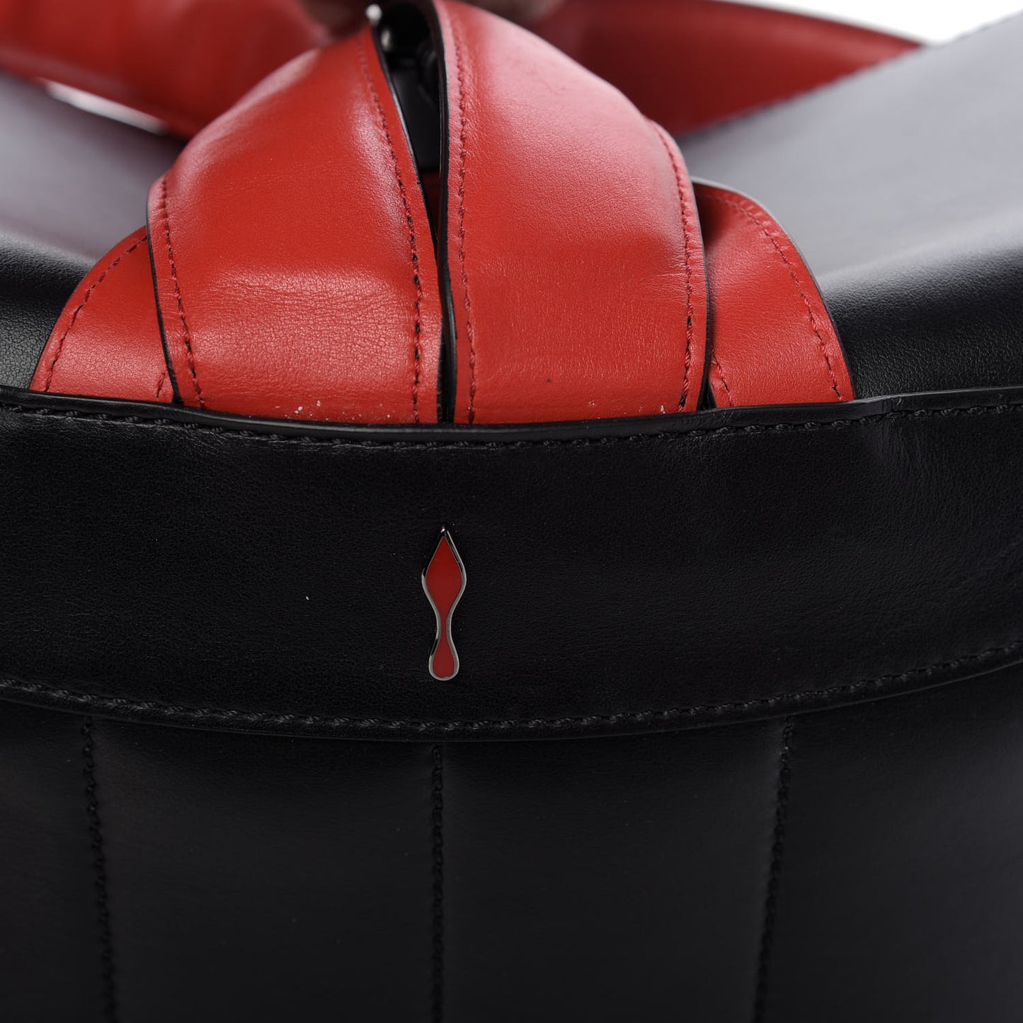 Calfskin Spiked Apoloubi Backpack Black