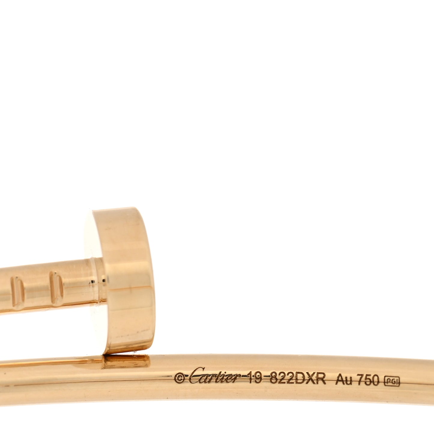 18K Yellow Gold Small Juste Un Clou Bracelet 19
