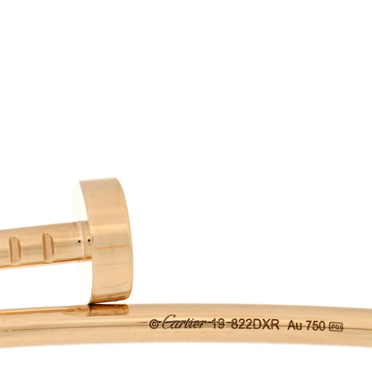 Cartier 18K Yellow Gold Small Juste Un Clou Bracelet 19 3 of 3