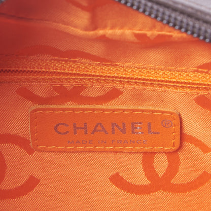 Chanel Calfskin Quilted Cambon Large Bowler Brown Beige 8 of 9