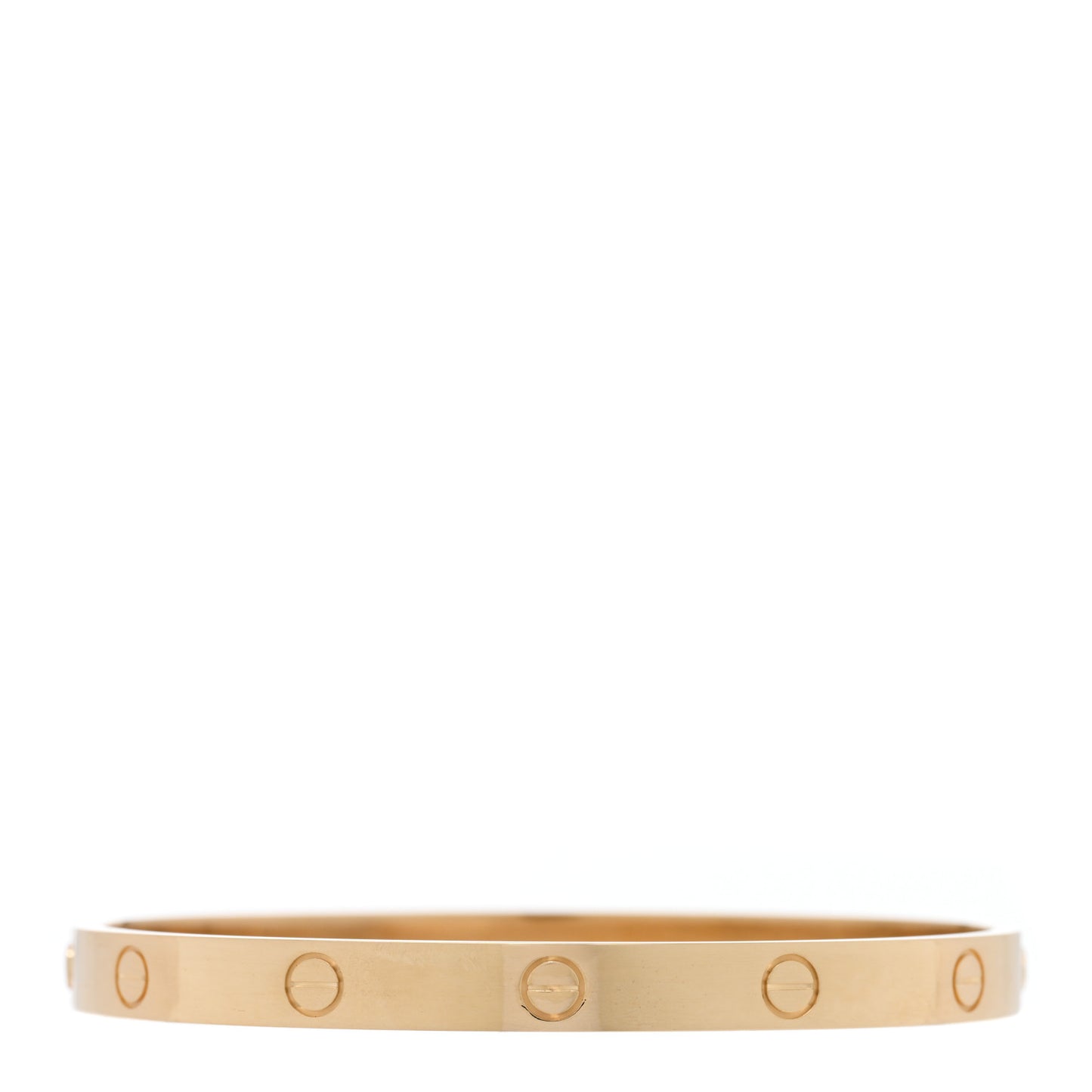 18K Yellow Gold LOVE Bracelet 19