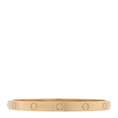 Cartier 18K Yellow Gold LOVE Bracelet 19 2 of 7