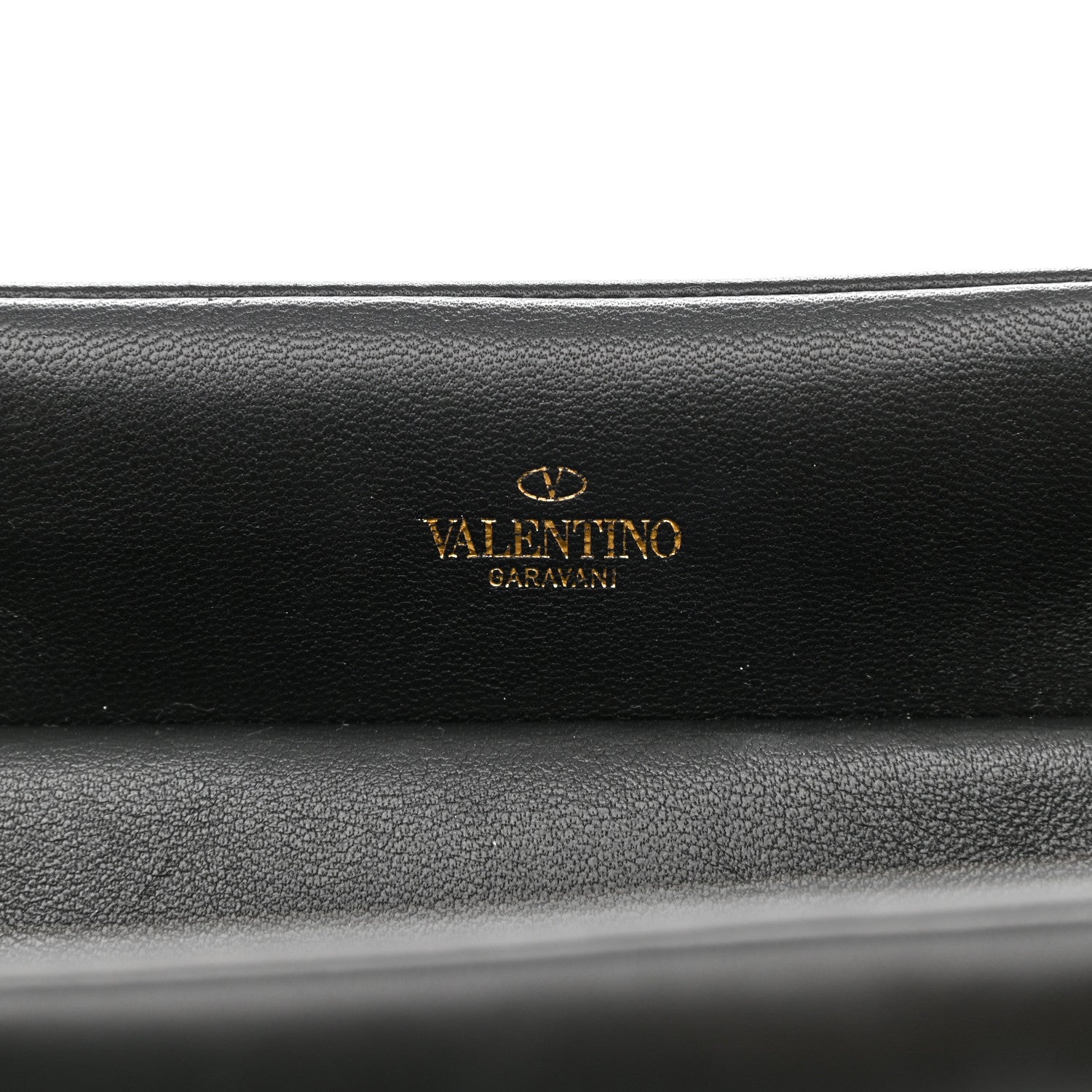 Valentino Garavani Nappa Medium One Stud Handbag Black 6 of 9