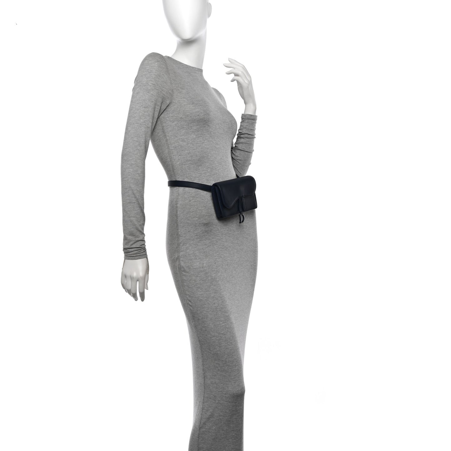 Ultra Matte Calfskin Belt Bag Navy