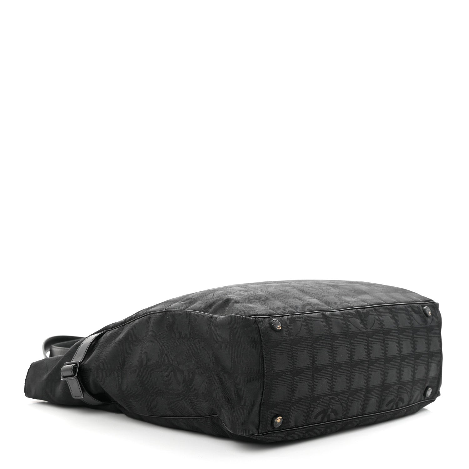 Chanel Nylon Medium Travel Tote Black 4 of 15
